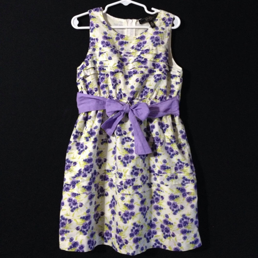 Jessica Simpson Ruffled Floral Dress